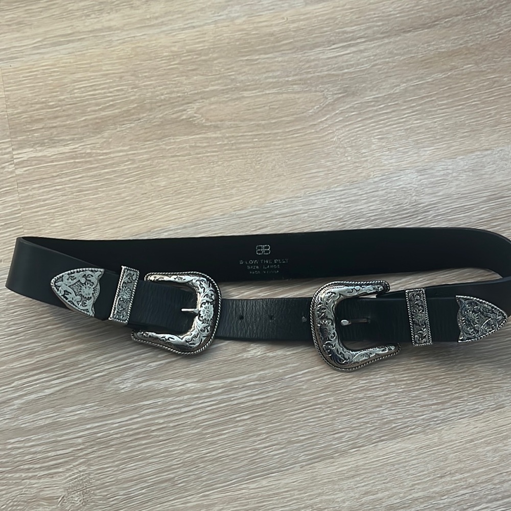 B-Low the Belt Bri Bri Waist Belt | SIZE L | Double buckle